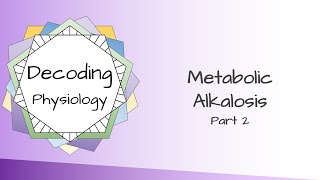 Decoding Physiology Metabolic Alkalosis Part 2  Vomiting amp NG Suction [upl. by Nidya]