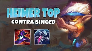 Heimerdinger TOP contra Singed  DarkTany [upl. by Robbyn]