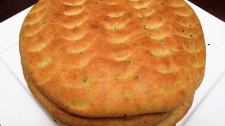 AFGHANI KOMACH RECIPESOFT FLUFFY ROGHANI NAAN BREAD RECIPE TANDOORI NAAN WITHOUT TANDOOR کوماچ [upl. by Lahpos]