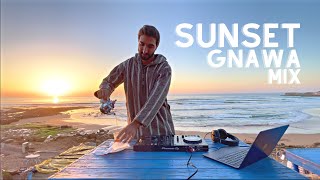 Sunset Gnawa Mix  A Best of Gnawa Remix [upl. by Arahsit941]