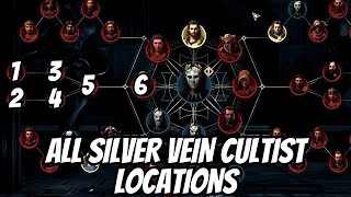 All SILVER VEIN Cultist Locations in AC Odyssey [upl. by Juetta800]