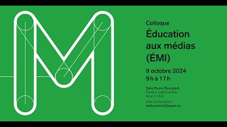 Colloque EMI 2024 «Période de questions» [upl. by Nyliuqcaj]