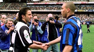 Ronaldo Fenomeno vs Del Piero  Inter vs Juventus  199798 Serie A [upl. by Edrock365]