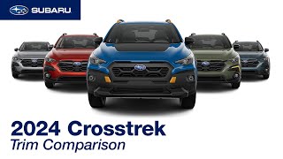 2024 Subaru Crosstrek Trim Comparison  Review [upl. by Ahsatal457]