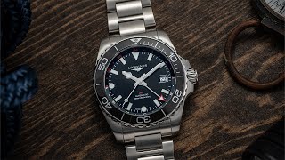 The Best Attainable Swiss True GMT Dive Watch  Longines HydroConquest GMT [upl. by Krystin86]