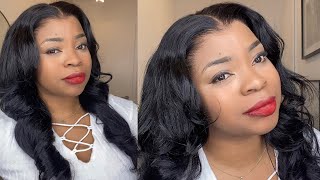 POSE SUPER NATURELLE DE CETTE PERRUQUE  ALIPEARL BODY WAVE HAIR [upl. by Yrome]