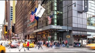 The Westin New York at Times Square  Hotel Tour And Review 4K [upl. by Aiekan]