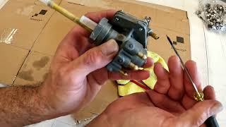 Rebuilding the Kawasaki H1 H2 S1 S2 S3 Triple Petcock Fuel Gas Valve  Complete Tutorial [upl. by Nona223]