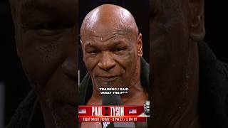 “WHAT THE F WAS I THINKING” MIKE TYSON BRUTALLY HONEST ON TRAINING FOR JAKE PAUL [upl. by Oruntha]