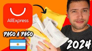 Cómo COMPRAR en Aliexpress desde Argentina  PASO A PASO 2024 [upl. by Faso]