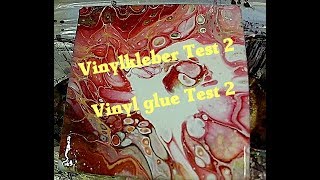 Fluid112 Acrylic Zweiter Test mit Vinylkleber [upl. by Pubilis]