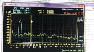 Receiving VLF with a PC Sound card and wire ant [upl. by Anders]