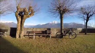 MTB sul Lago di Como  Discesa da Càino [upl. by Dnomar]