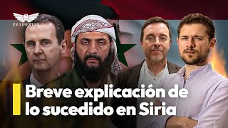 Breve explicación de la caída de Al Assad en Siria [upl. by Maryann379]