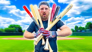 I Tried Every Wood Baseball Bat [upl. by Sigismund15]