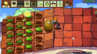 Plants Vs Zombies HD  Level 54 [upl. by Solitta]