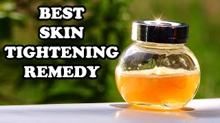 NATURAL DIY SKIN TIGHTENING HOME REMEDIES FOR FACE WITH HOMEMADE FACE MOISTURIZER FOR AGING SKIN [upl. by Nylirek]