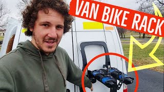 The BEST BIKE RACK for Your Ford Transit Connect Van  Thule Raceway Pro Review [upl. by Eirene]