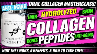 COLLAGEN PEPTIDES  The Age Reversal Skin Supplement [upl. by Helms]