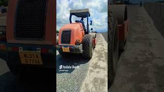 Best Jcb vibromax bs4 roller matel rolling jcbroller roadconstruction jcbmachine roadplanet [upl. by Nilyad]