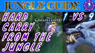 How to Hard Carry from the Jungle Ft Warwick Quadra kill [upl. by Gavini]