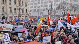 HotSpot Reportage Demonstration gegen die Münchner Sicherheitskonferenz [upl. by Amatruda]