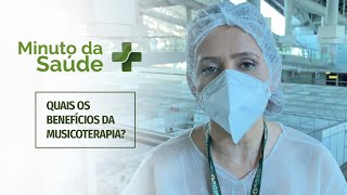 Minuto da Saúde  Conheça os benefícios da musicoterapia [upl. by Hsak]