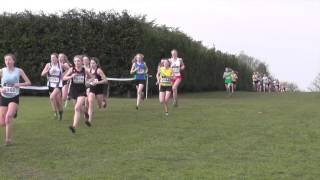 u17w UK Inter Counties Championships 12032015 [upl. by Airat536]