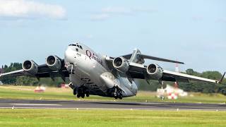 RIAT 2024 Departures Day  HEAVIES [upl. by Atirehs282]