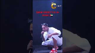 GBOBOFFICIAL IN DUBAI ❤️ 🇦🇪  FREESTYLE RAP 🔥 gbob antf freestyle [upl. by Nahpets]