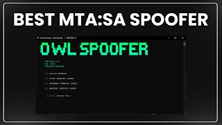 BEST MTASA SPOOFER  OWL SPOOFER V30  EASY amp FAST SPOOF  FREE [upl. by Cr321]