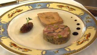 Foie gras et dodine de canard chez bocuse é¤é¦† ç±³å…¶æž—ä¸‰æ˜Ÿé¤ [upl. by Phalan]