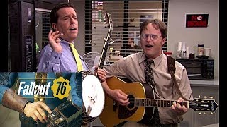 Fallout 76 Take Me Home Country Roads Feat Dwight Schrute and Andy Bernard [upl. by Eimas117]