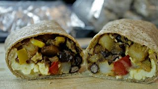 Breakfast Burrito Recipe  Freeze and Take on the Go [upl. by Hesta]