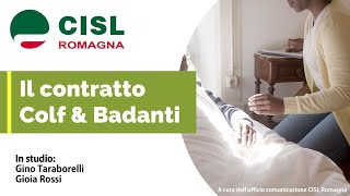 Il contratto Colf amp Badanti [upl. by Ahsuatal]