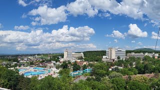 Birds eye view of Băile Felix Bihor Romania [upl. by Frazer108]