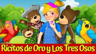 Ricitos de oro y los tres osos  Cuentos infantiles en español [upl. by Yelrebma124]