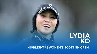 Lydia Ko  First Round Highlights  69 3  ISPS Handa Women’s Scottish Open [upl. by Otrebide]