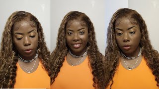 THE PERFECT FALL LACE FRONT WIG  AMAZON WIG  IAMJUSTGEORGIAK [upl. by Ashok841]