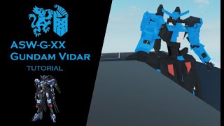 ASWGXX Gundam Vidar 600 subs special  Plane Crazy mech tutorial [upl. by Kcerb188]