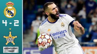 Real Madrid vs FC Sheriff 42 agg Highlights amp Goals  Group Stage  UCL 20212022 [upl. by Achilles]