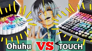 Ohuhu VS Touch Markers  Whats the difference amp Which is better [upl. by Eldwon441]