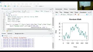 Random Walk Simulation in R [upl. by Rahmann]