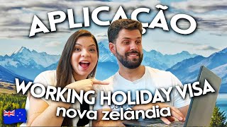 COMO APLICAR PARA O WORKING HOLIDAY VISA DA NOVA ZELÂNDIA Passo a passo do formulário de aplicação [upl. by Notlaw]