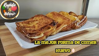 El sandwich al huevo más Delicioso que debes probar 🥪 [upl. by Bryant]