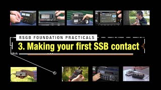 Foundation Practicals 3  Making your first SSB contact  the RSGB guide for new licensees [upl. by Dehsar]