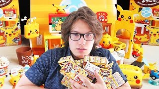 Opening 11 Mystery Mini Pikachu Furniture Boxes  Pikachu Room [upl. by Jowett831]