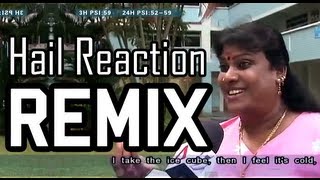 Singapore Woman Hail Reaction REMIX [upl. by Koloski391]