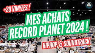 ACHATS FOIRE AUX DISQUES  RECORD PLANET 2024 [upl. by Norri]