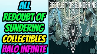 All Redoubt of Sundering Collectibles  Halo Infinite [upl. by Damarra]